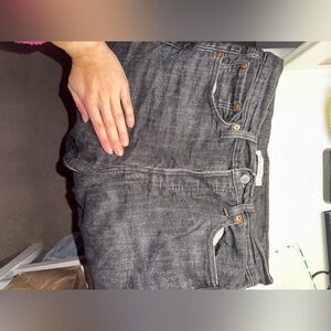 Women's Levis Dark Gray Jeans